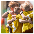 Cercle d’équipe en académie de jeunes